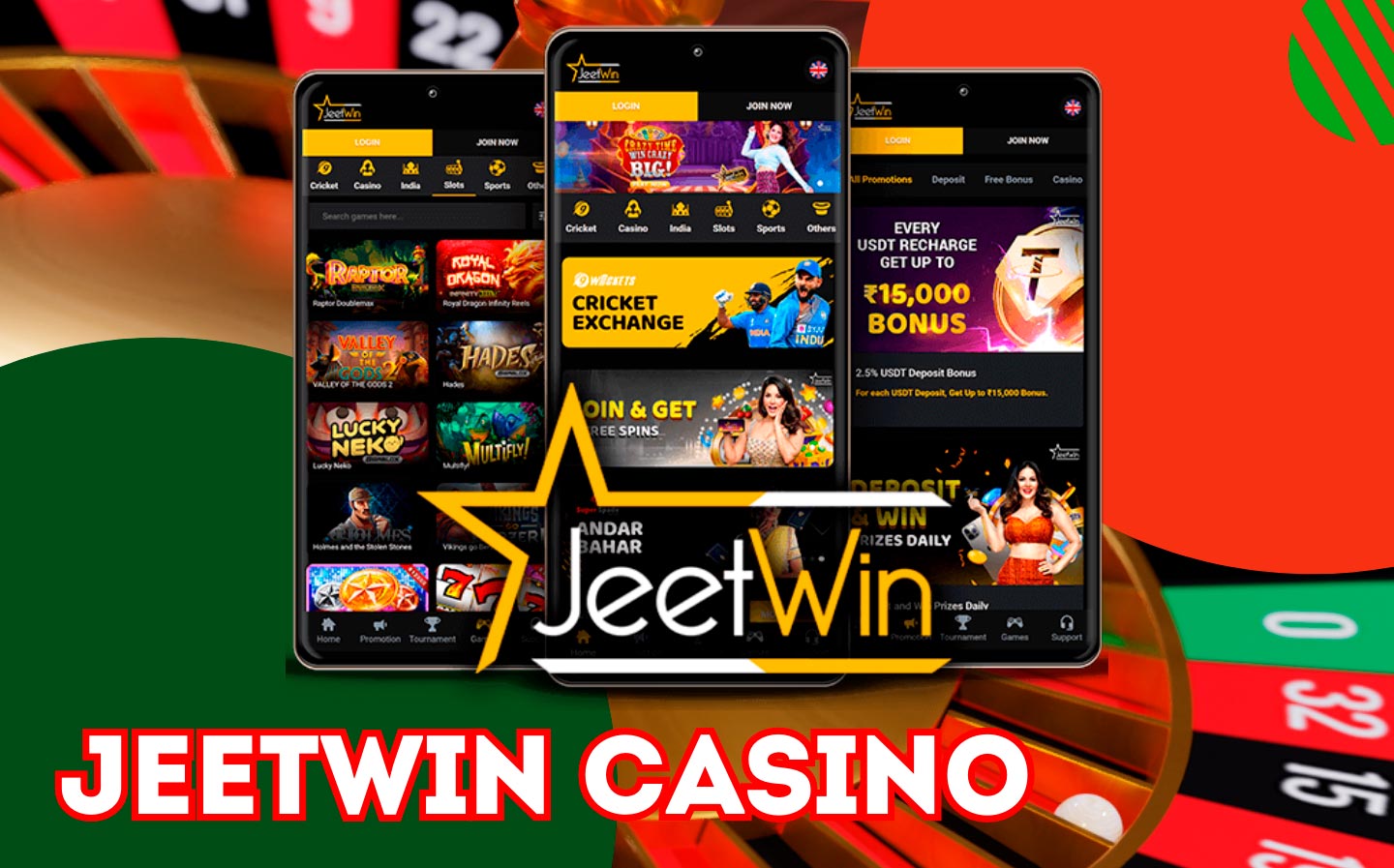 JeetWin online casino cooperates